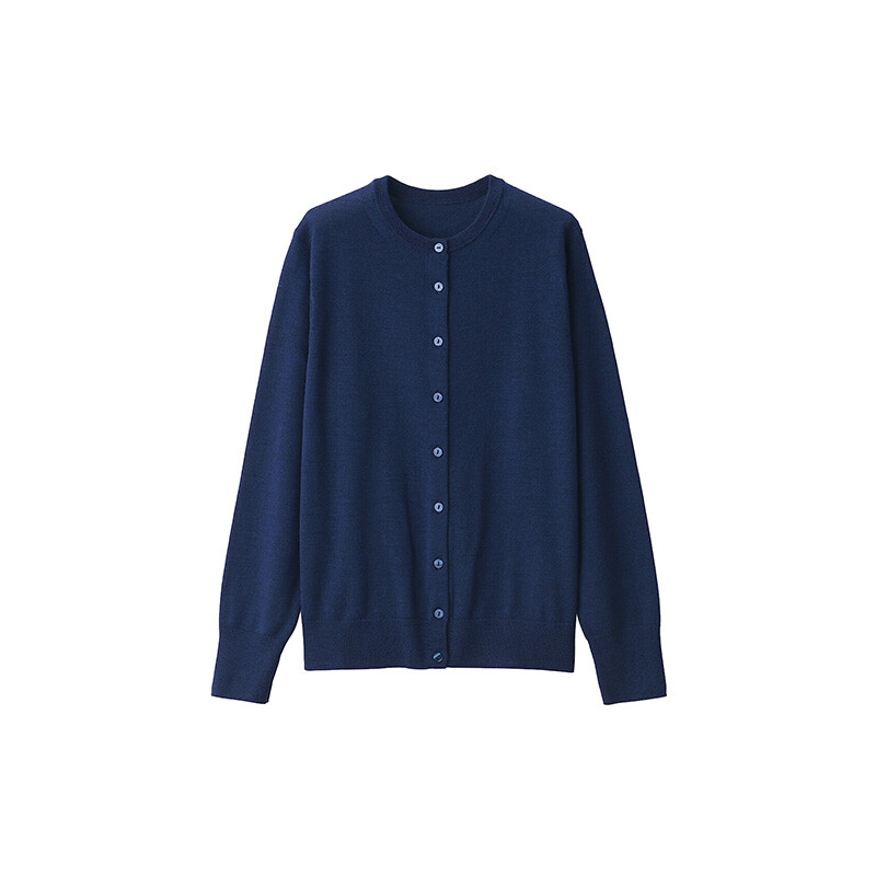 

Кардиган женский Muji с длинными рукавами, красный