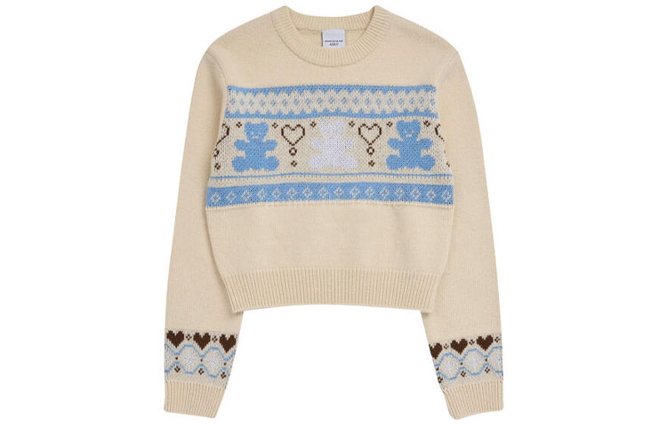 

Acme De La Vie ADLV FW22 Свитер Loose Fit Женский Ivory