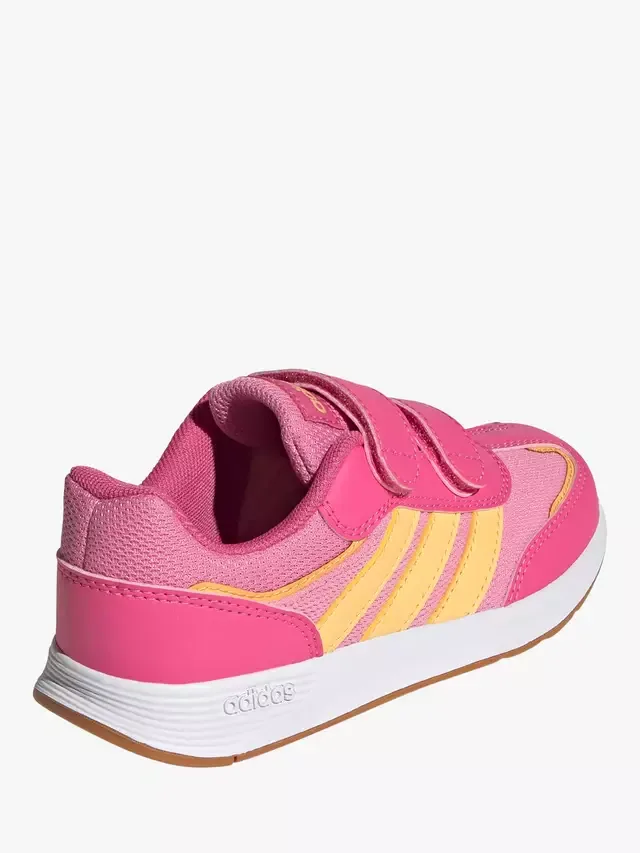 Детские кроссовки Tensaur Switch, розовые adidas — фото 3