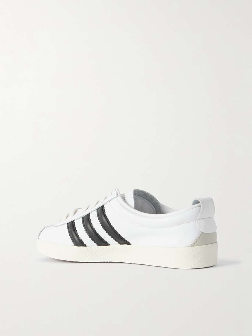 Кроссовки Blanc из кожи Adidas Originals, белый — фото 3