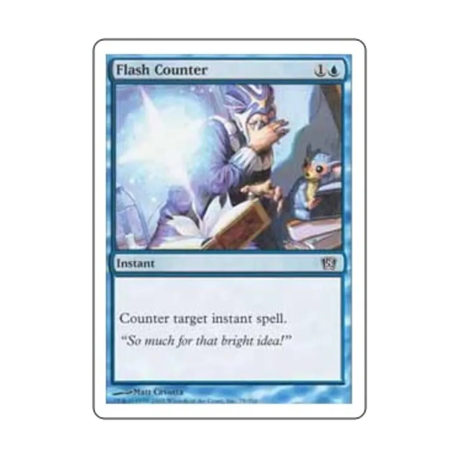 

CCG Счетчик вспышек (C) (фольга), MTG - 8th Edition