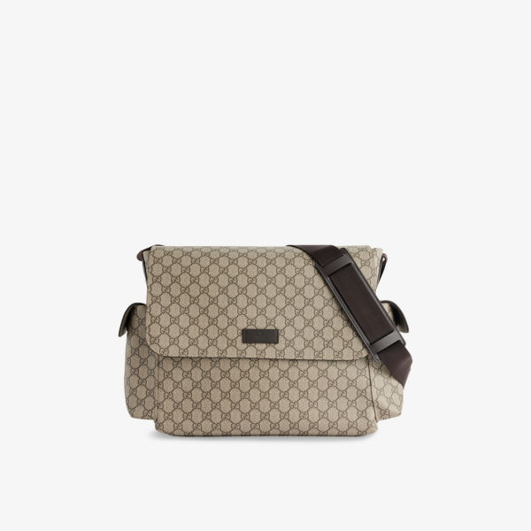 

Сумка Gucci Monogram, серый / коричневый