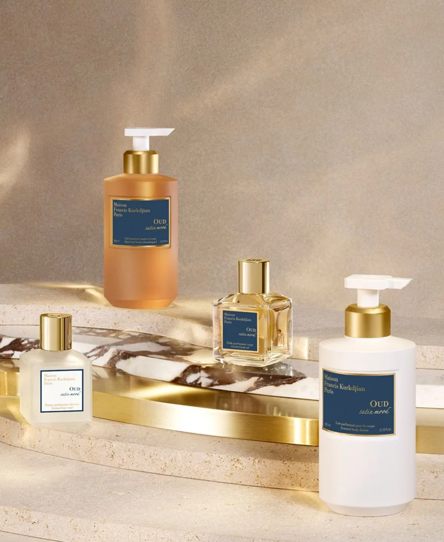 Maison Francis Kurkdjian Ароматизированный лосьон для тела OUD Satin Mood, 11,8 унций — фото 4