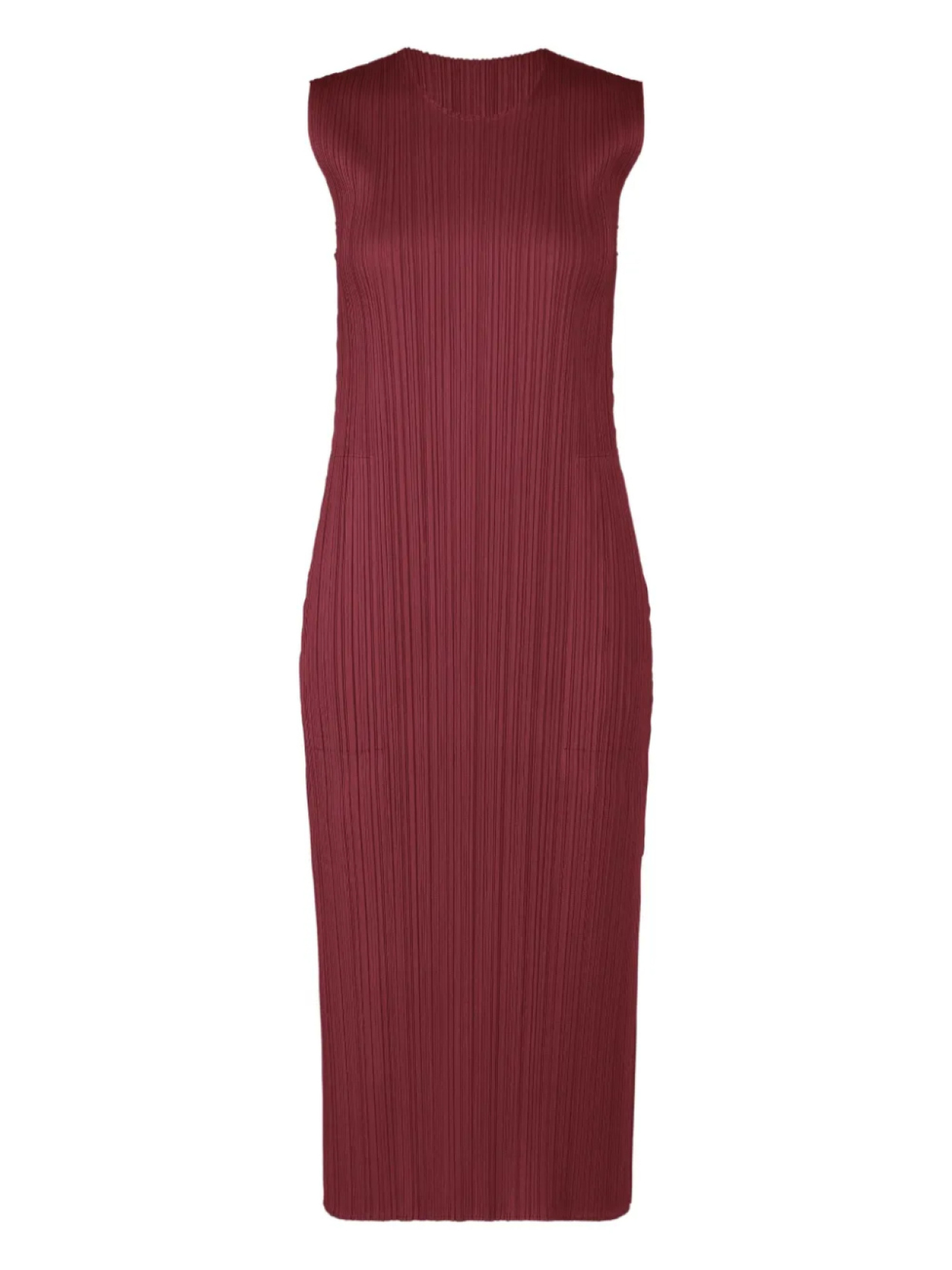 

Платье плиссированное Pleats Please Issey Miyake, красный