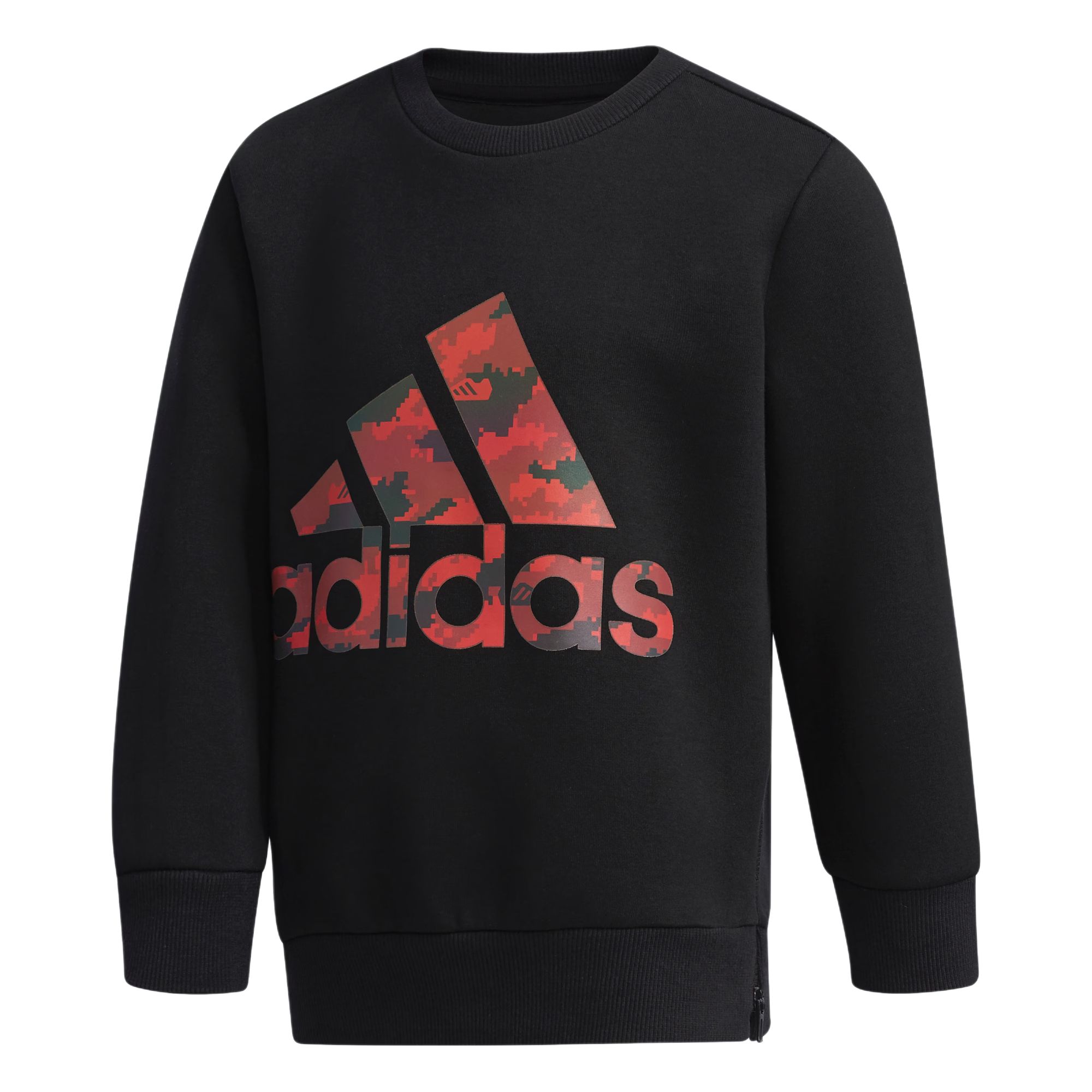 Adidas Originals Черная толстовка для детей от 3 до 7 лет — фото 2