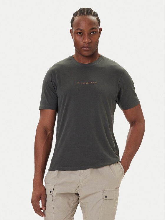 

Футболка regular fit 19CMTS104A005100W C.P. Company, серый