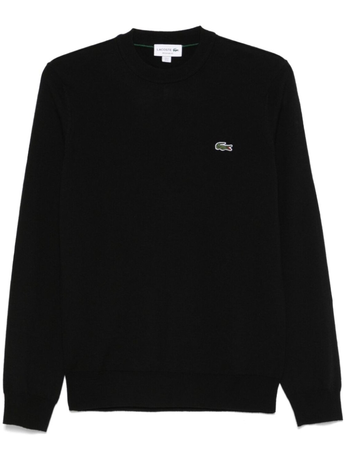 

Свитер с нашивкой Lacoste, черный