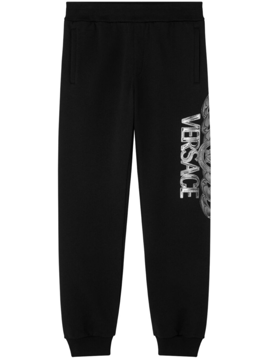 

Versace спортивные брюки с логотипом, черный