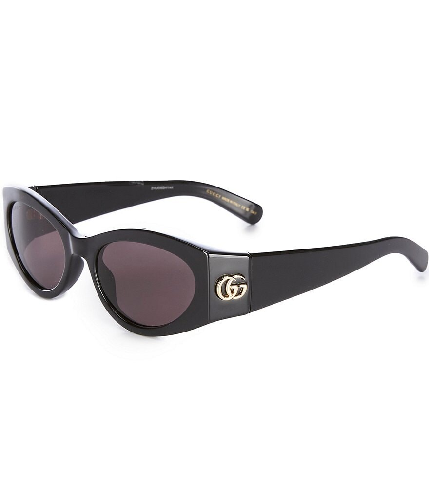 

Женские солнцезащитные очки кошачий глаз Gucci GG Corner 53 мм, черный