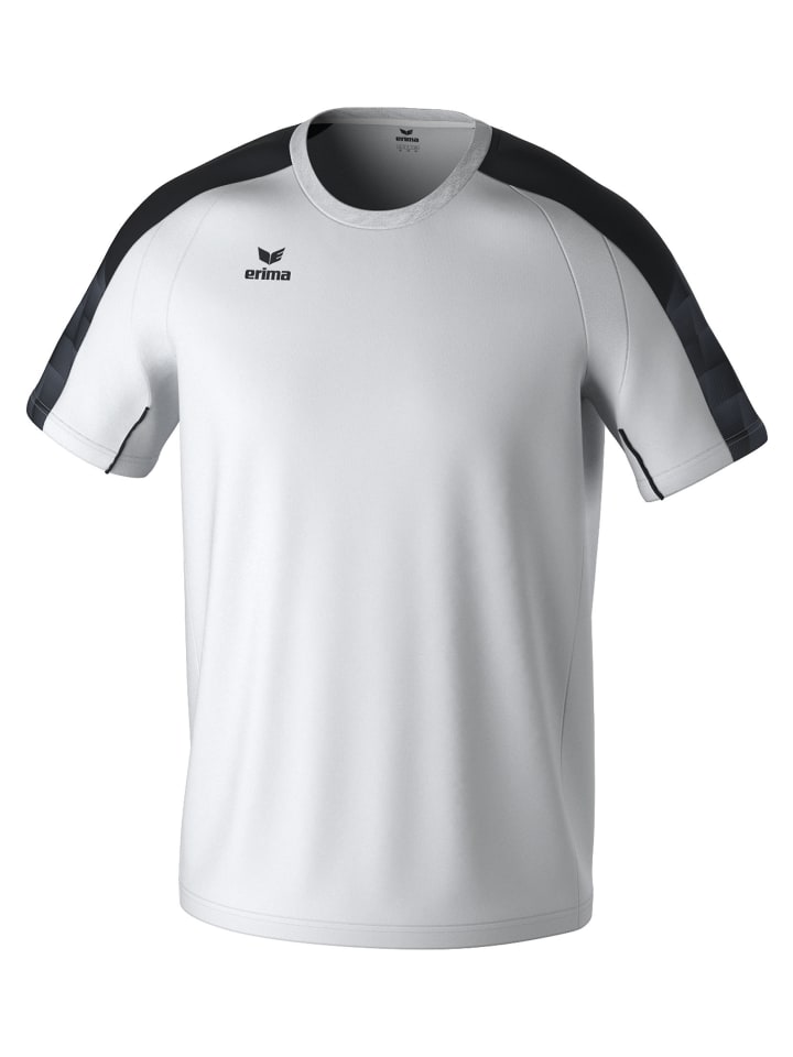 

Erima Детская футболка бело-черного цвета