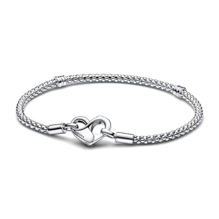 

Браслет Pandora Moments Studded Chain Bracelet, стерлинговое серебро