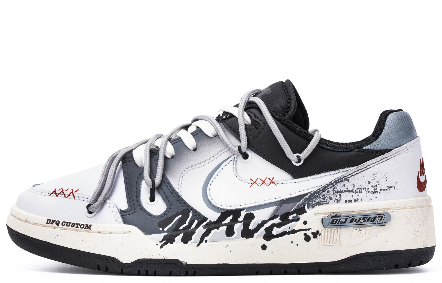 

Мужские кроссовки для скейтбординга Nike Full Force, Light Gray
