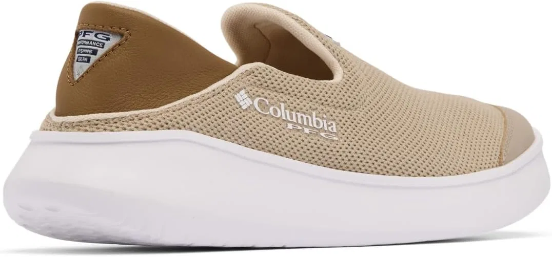 Мужские лодочные туфли Columbia Boatside Vent Pfg, Canvas Tan Delta — фото 2