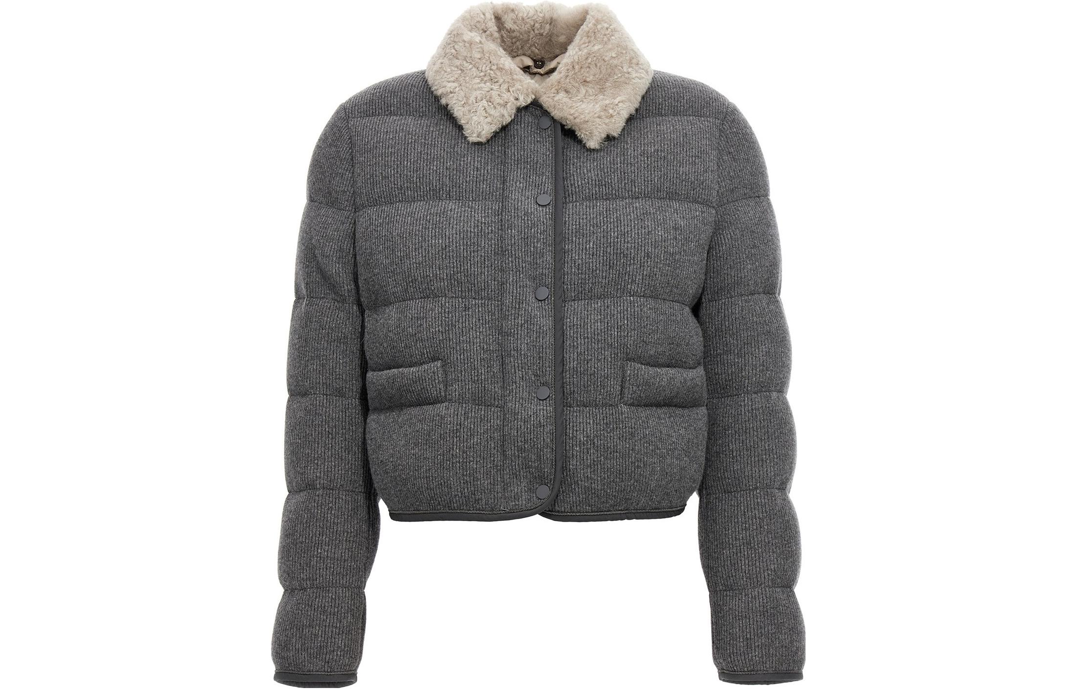 

Brunello Cucinelli Куртка женская серый