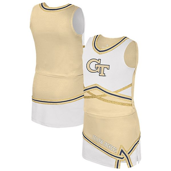 Детский двухкомплектный сет Georgia Tech Yellow Jackets Lollipop Park Cheer Colosseum