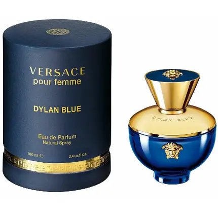 

Парфюм Pour Femme Dylan Blue Edp для женщин, 3,4 унции, новый в коробке, Versace