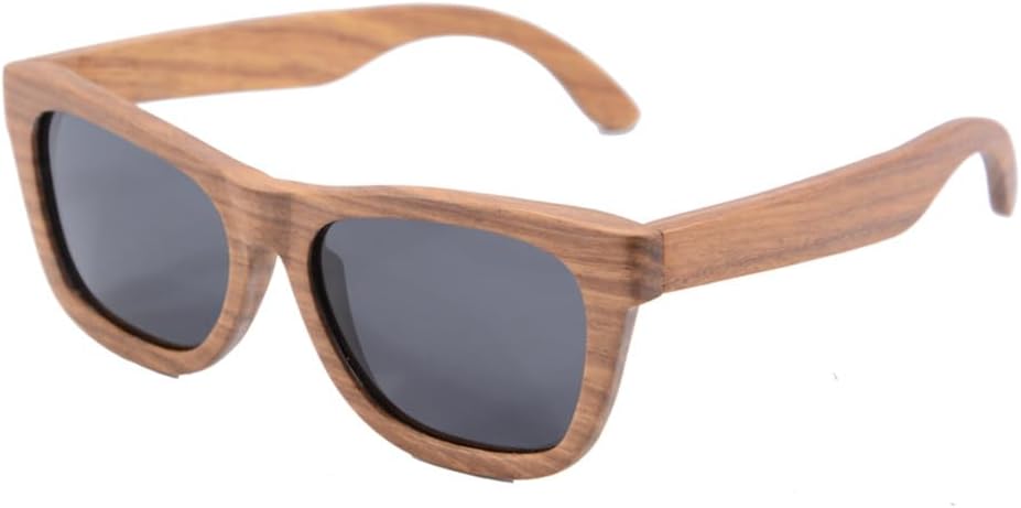 

Женские поляризованные солнцезащитные очки с имитацией дерева, женские солнцезащитные очки для активного отдыха, дизайнерские солнцезащитные очки с имитацией дерева для женщин UJNHGQ, C1 Pear Grey