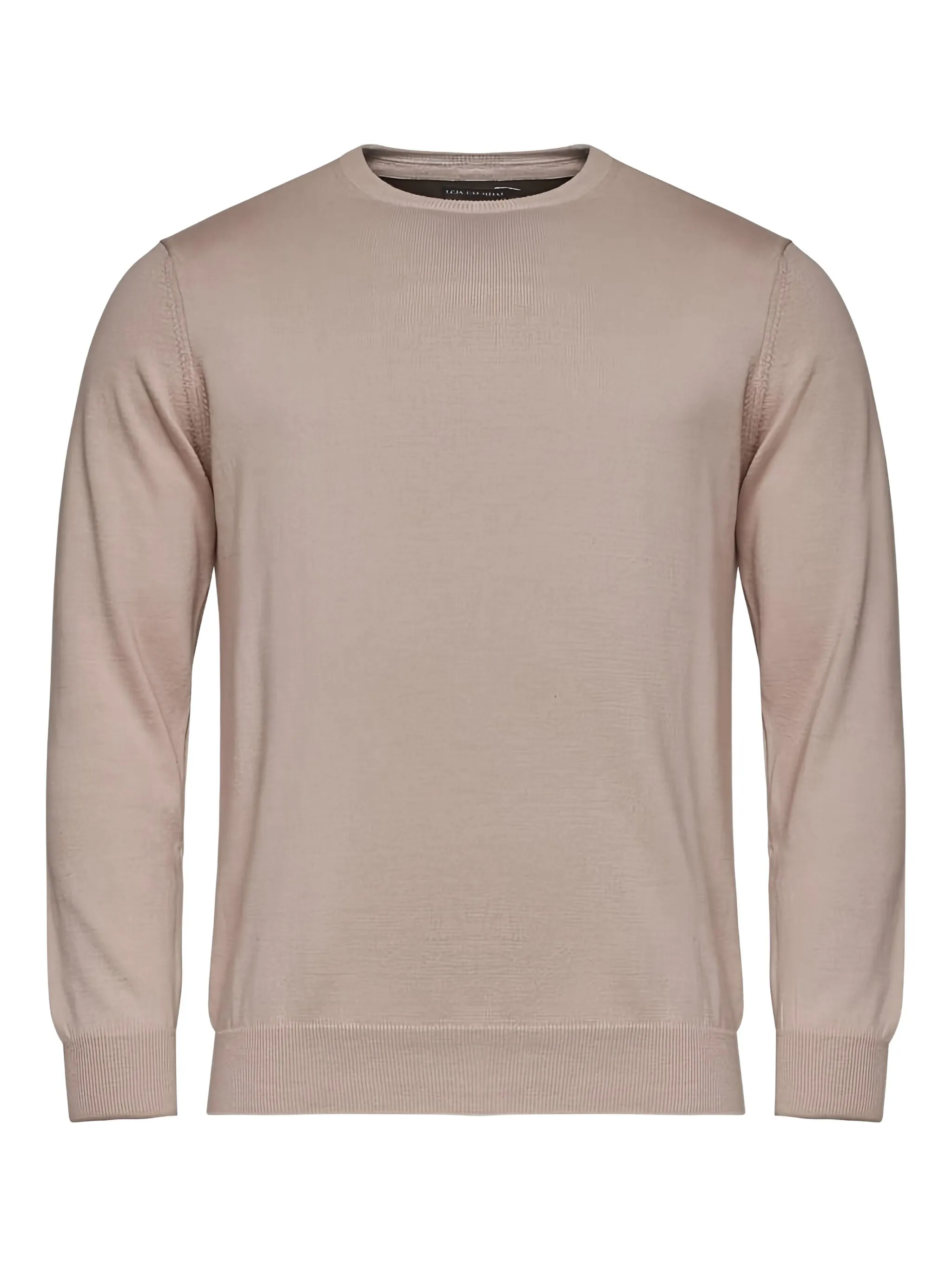 

Свитер с круглым вырезом Loja Das Meias, бежевый