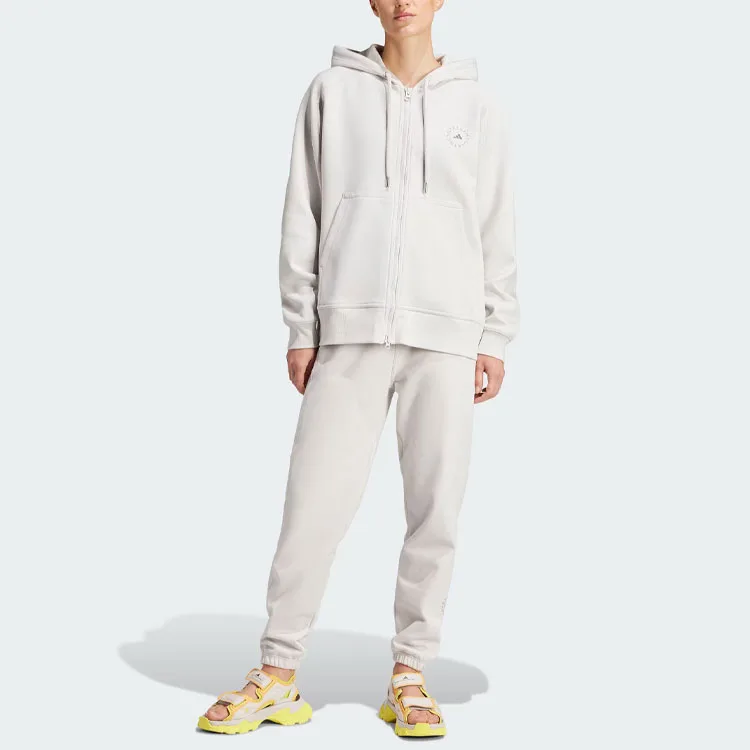 Adidas Спортивные штаны Stella McCartney Regular, вязаные, женские, цвет Mica Powder — фото 4
