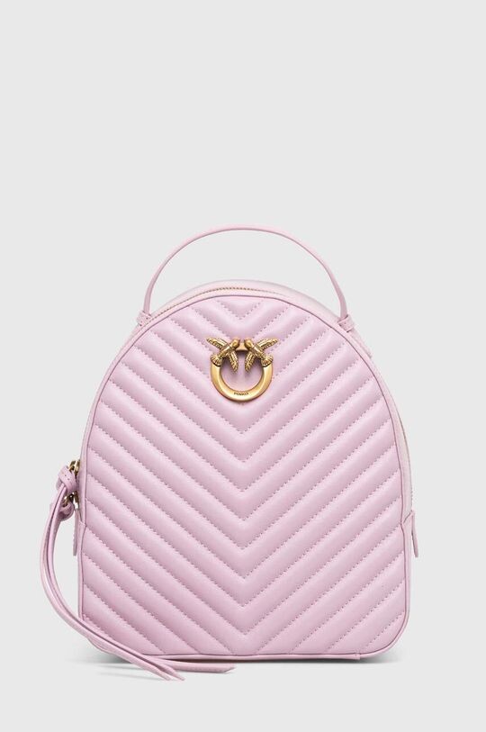 

Кожаный рюкзак Pinko, фиолетовый