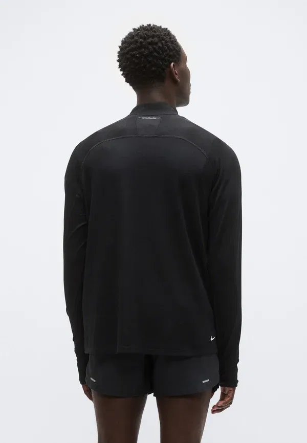 Трейловая флисовая кофта с длинным рукавом Nike Acg, черный/вершинный белый — фото 3