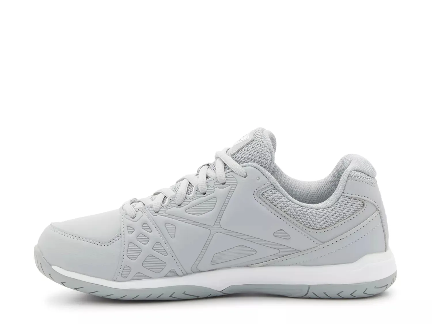 Кроссовки Fila Double Bounce 3 Pickleball — женские, серые/белые — фото 3