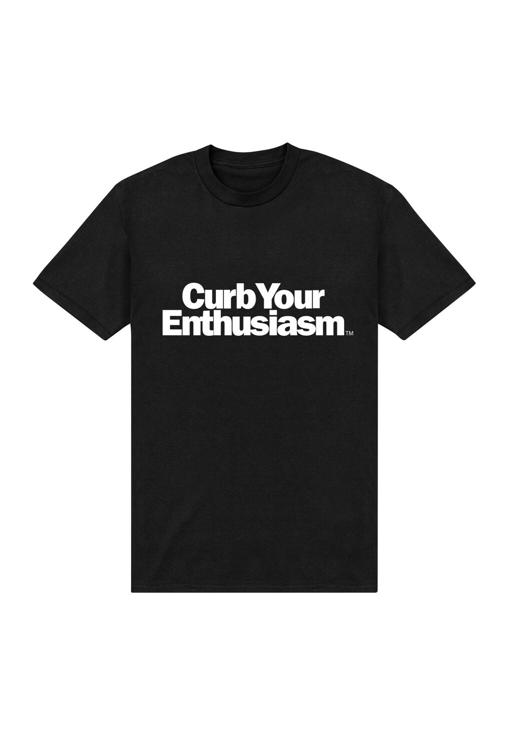 

Футболка с принтом CURB YOUR ENTHUSIASM LOGO Henry Tiger, черный