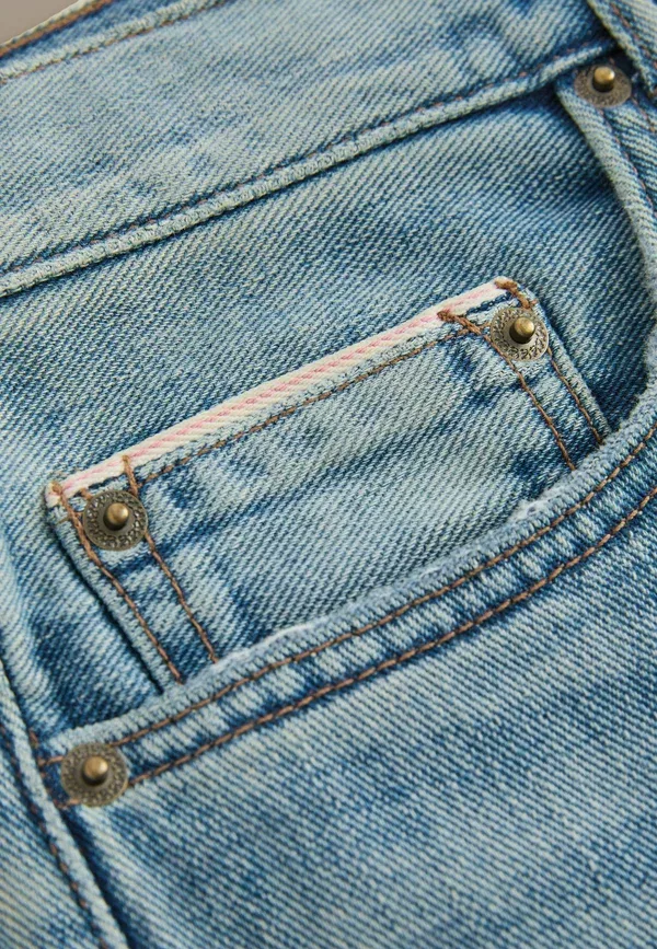 Джинсы прямого кроя Next, light blue denim, светло-голубой деним — фото 3