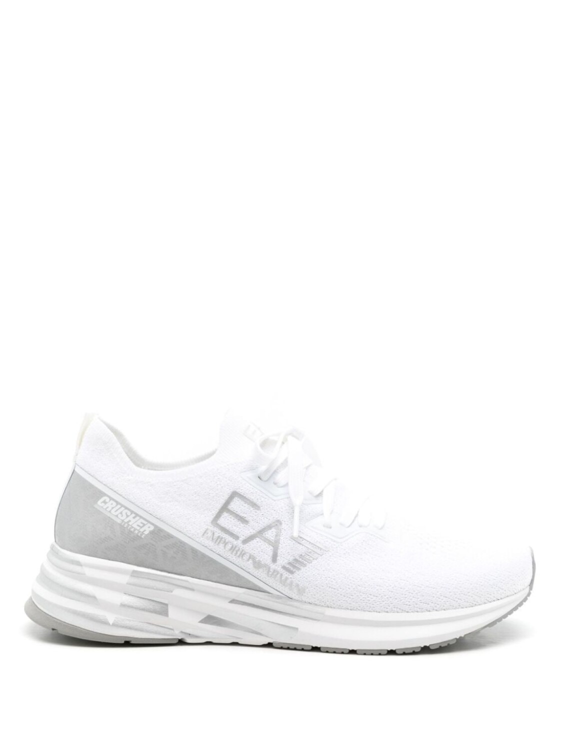 

Кроссовки Ea7 Emporio Armani With Logo, белый/серебристый, Серый, Кроссовки Ea7 Emporio Armani With Logo, белый/серебристый