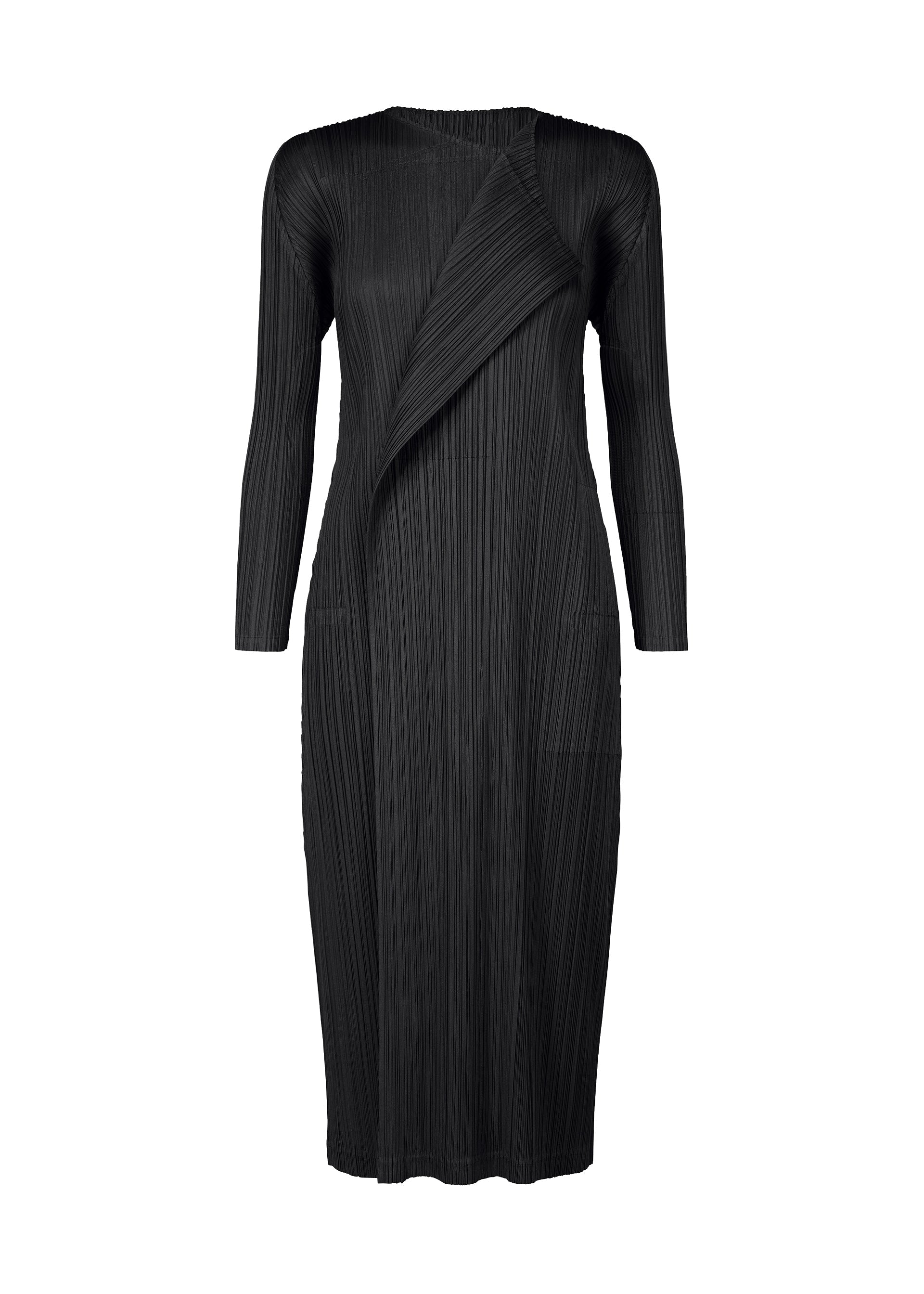 

Платье light wave Pleats Please Issey Miyake, черный