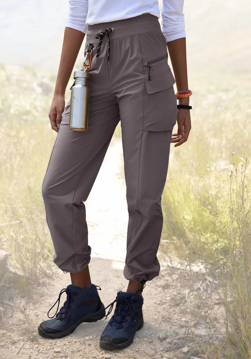 

Трекинговые брюки LASCANA ACTIVE "Cargo Pants", без застежки, коричневый