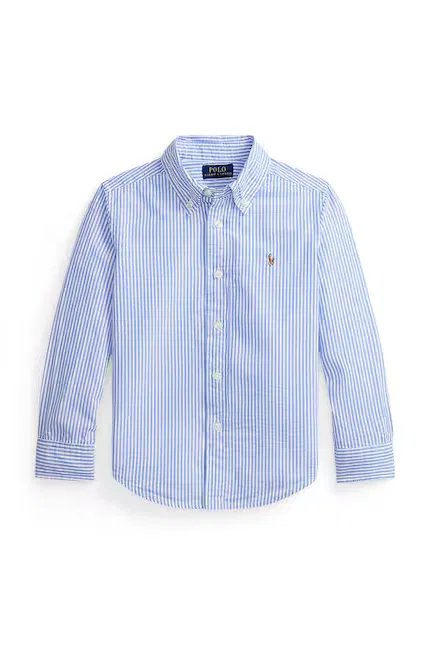 Классическая рубашка Oxford Polo Ralph Lauren, синий