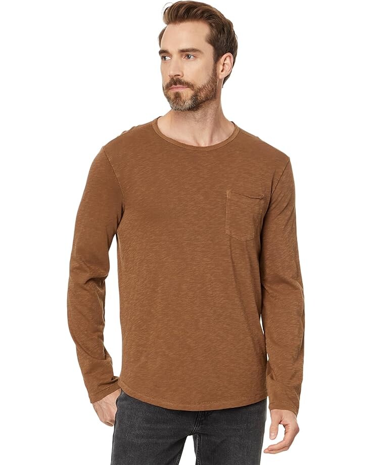 

Лонгслив John Varvatos Sid Long Sleeve Tee K6393W24, цвет Chamois