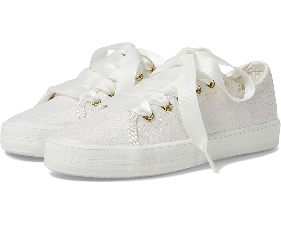 

Кроссовки Keds Kids Kickstart Celebrations, цвет Ivory Sparkle