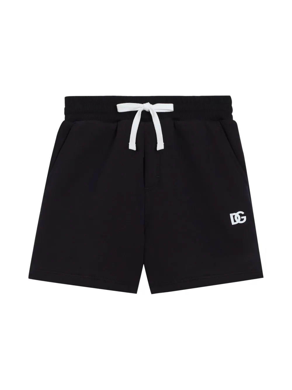 

Спортивные шорты с логотипом Dolce & Gabbana Kids, синий