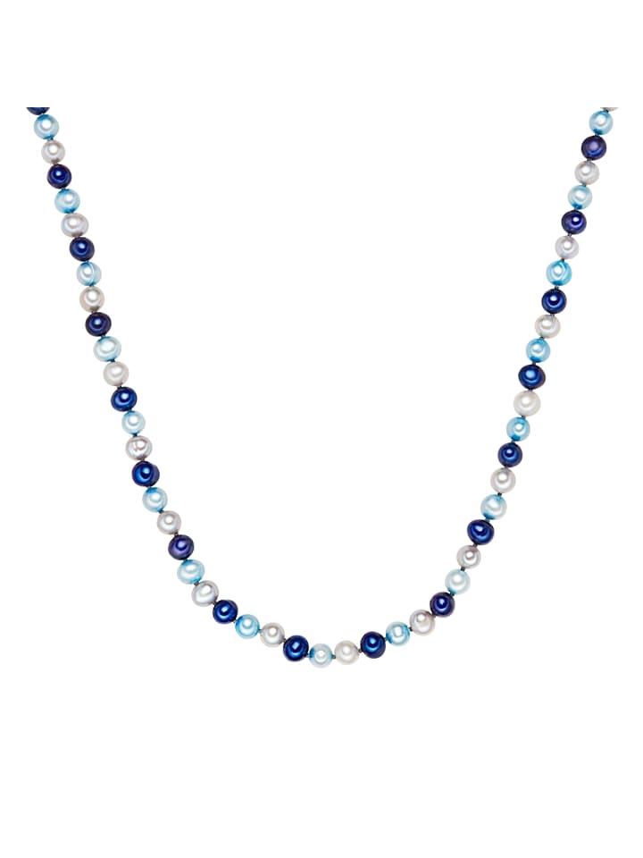 

Valero Pearls Жемчужное колье, серебро 925 пробы, пресноводный культивированный жемчуг разных цветов