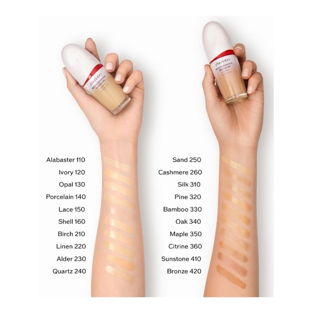 Тональный крем Pureness revitalessence skin glow foundation Shiseido, nr. 320, 30 мл — фото 4