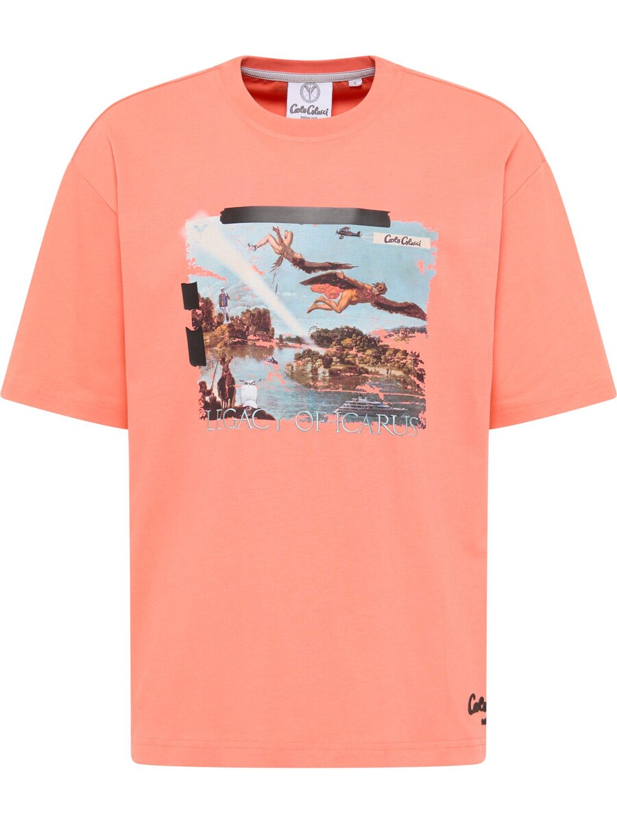 

Классическая футболка Carlo Colucci Shirt, оранжевый