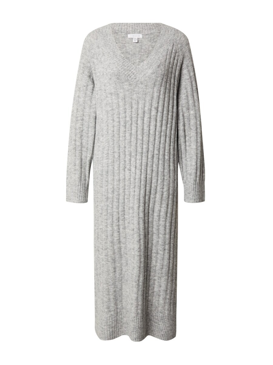 

Платье TOPSHOP Knitted dress, серый