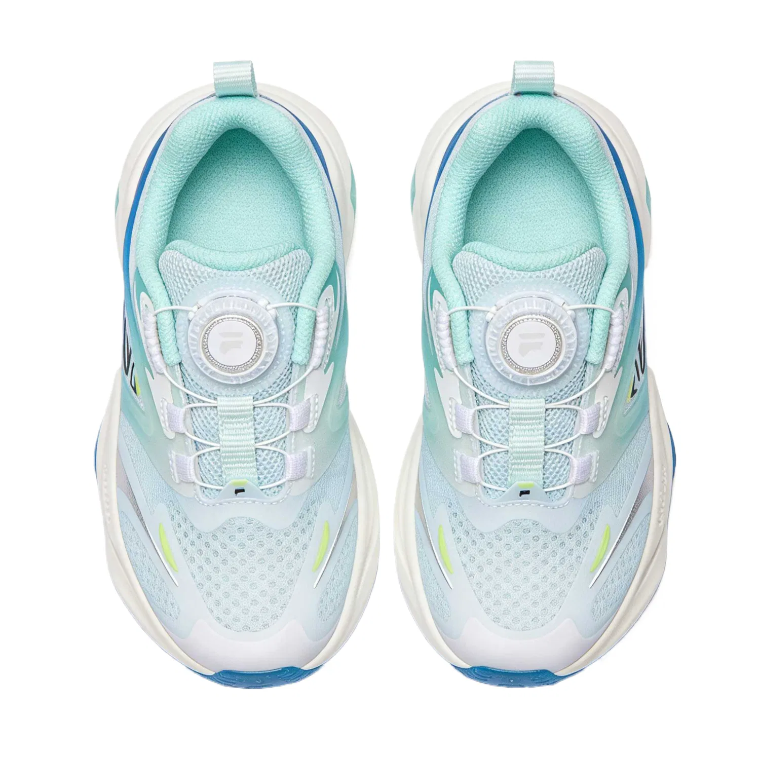 Кроссовки беговые FILA KIDS Fabric Low top Misty Blue/White — фото 4