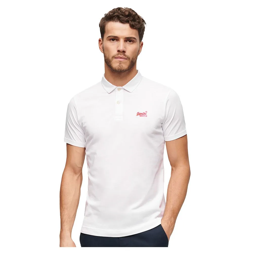

Поло Superdry Essential Logo Neon, оранжевый