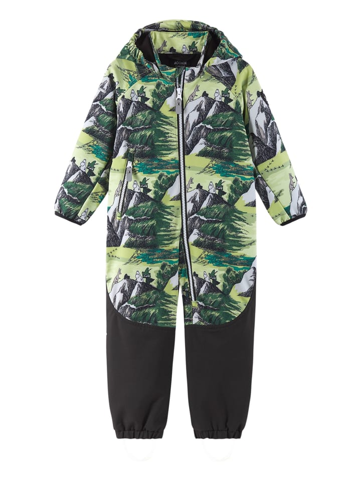 

Комбинезон софтшелл "Moomin Mjosa" светло-лаймового цвета Reima