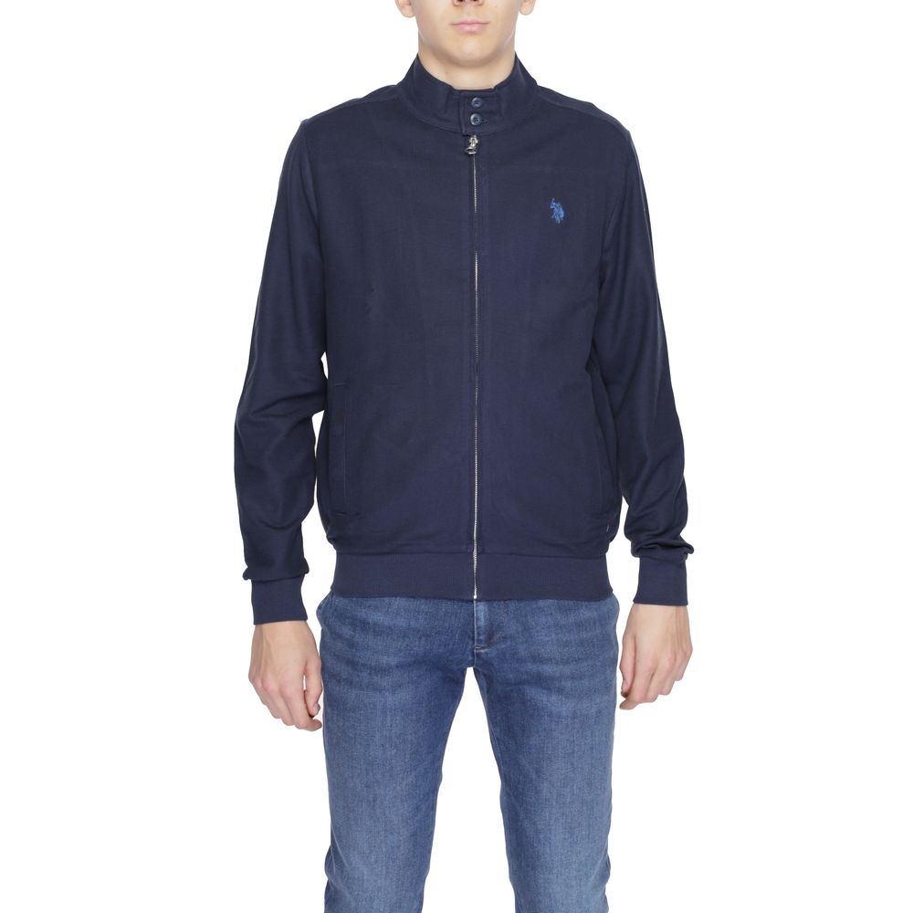 

Синяя хлопковая куртка U.S. Polo Assn.
