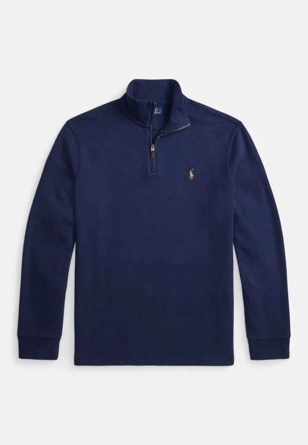 Свитер estaterib с застежкой-молнией до четверти длины Polo Ralph Lauren, Cruise Navy — фото 4