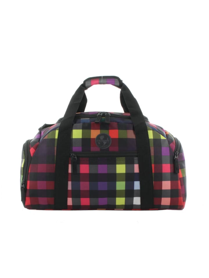 

Дорожная сумка RT34S размера S в разноцветную клетку Franky