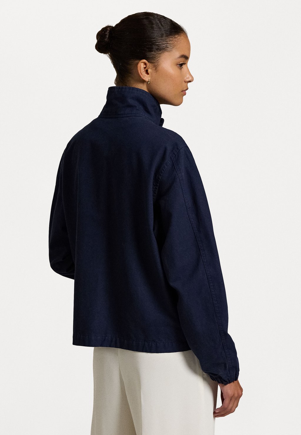 Летняя куртка COTTON CANVAS JACKET Polo Ralph Lauren, темно-синий — фото 3