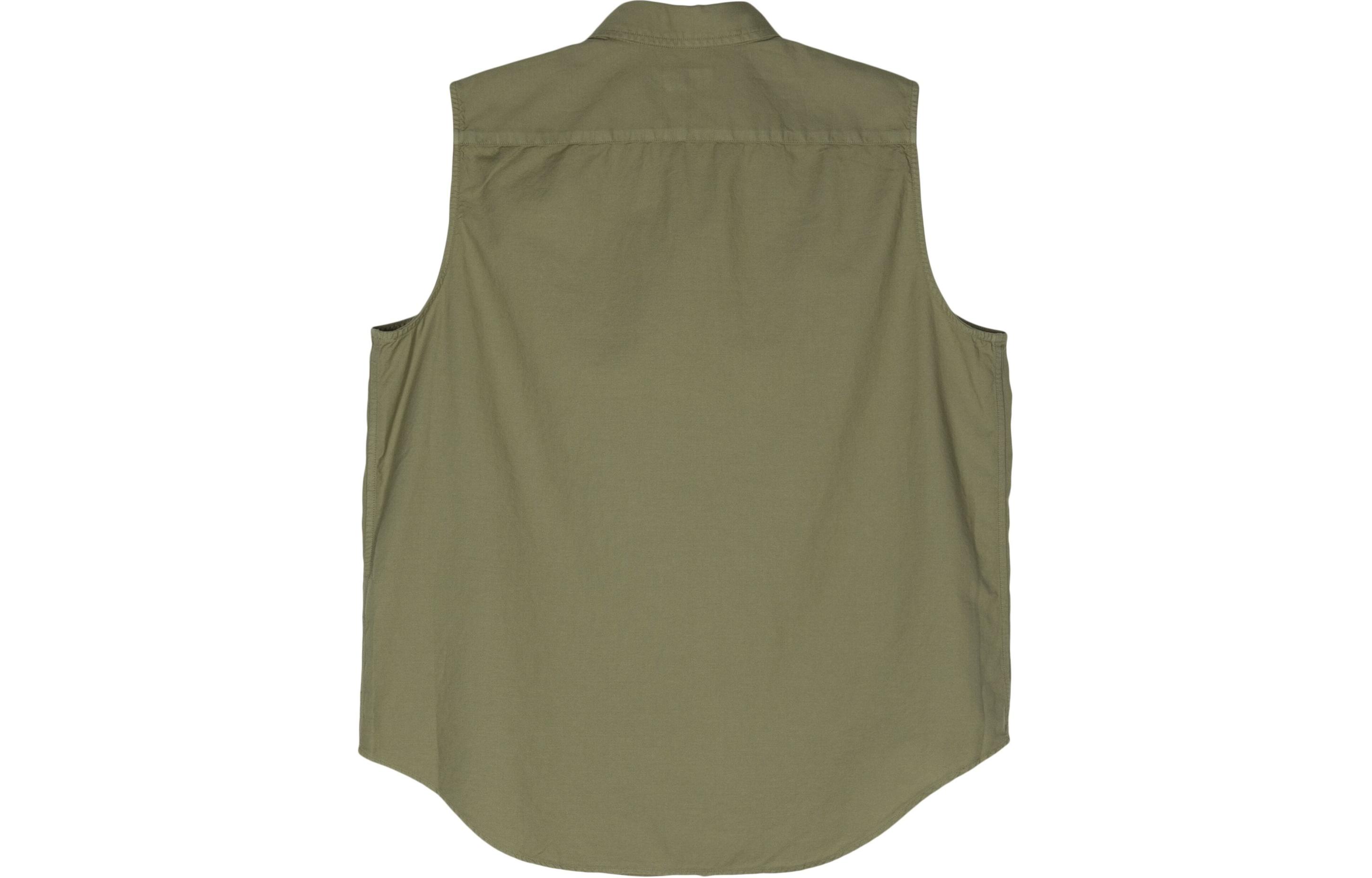 Рубашка Polo Pony Sleeveless Shirt Polo Ralph Lauren, оливковый — фото 4