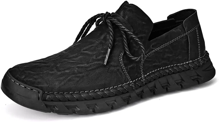 Лоферы кожаные Loafers Black — фото 3