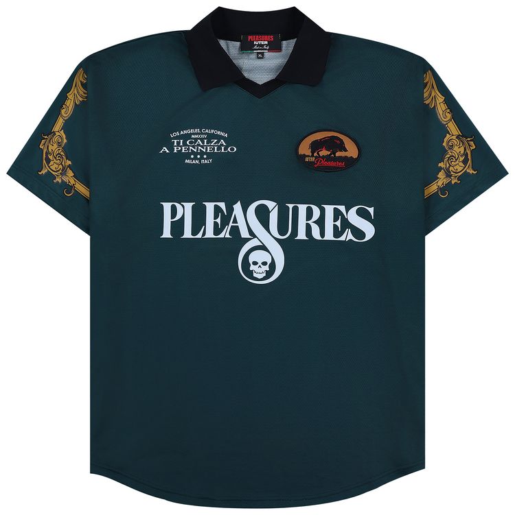 

Джерси Pleasures Carlo Soccer Jersey 'Green', зеленый