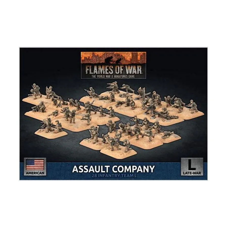

Штурмовая рота, Flames of War - WWII - United States - Box Sets & Miscellaneous